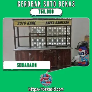 Dijual Gerobak Soto Bekas Semarang
