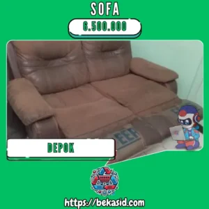 Dijual sofa 2 seater murah di Depok